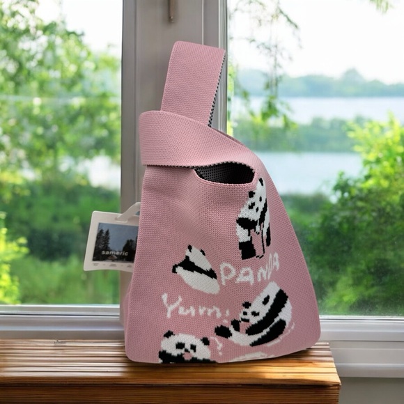 NWT Pinky Panda Stylish Essentials Handheld Bag - Picture 2 of 8